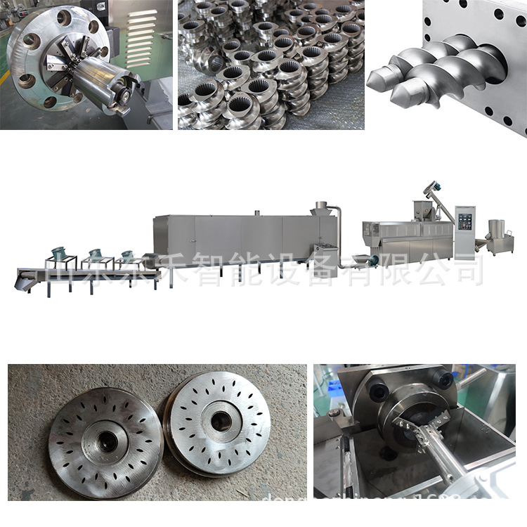 黄金米设备玉米大米成型机 挤压大米机器 营养米线