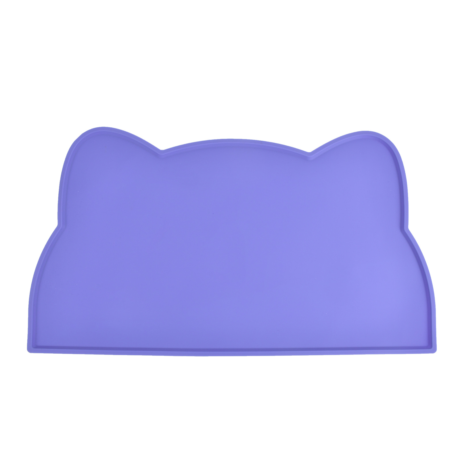 En stock grande de silicona para mascotas mantel impermeable antideslizante a prueba de fugas estera de comida gato perro mantel Tipo de gato estera