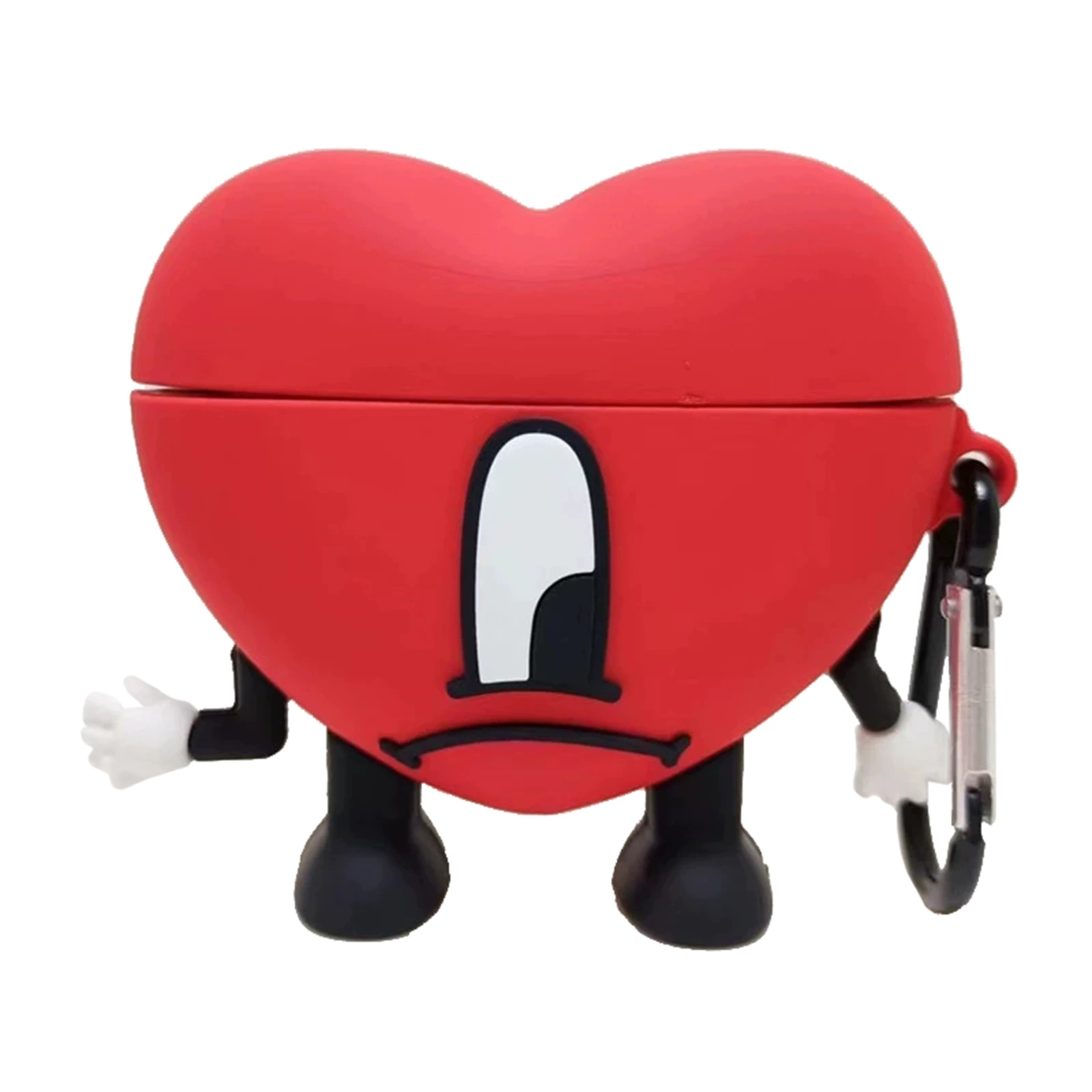 Защитный чехол Cartoon для Apple AirPods 1/2/Pro/3 — силиконовый брелок, совместим с беспроводной зарядкой