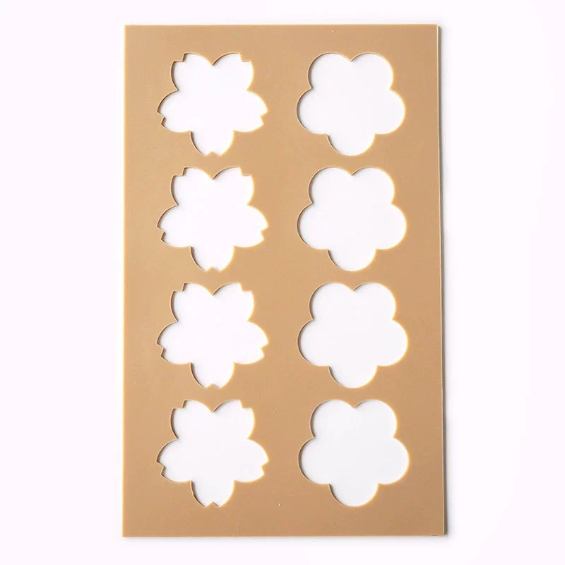 White compact silicone mold, acrylic food silicone