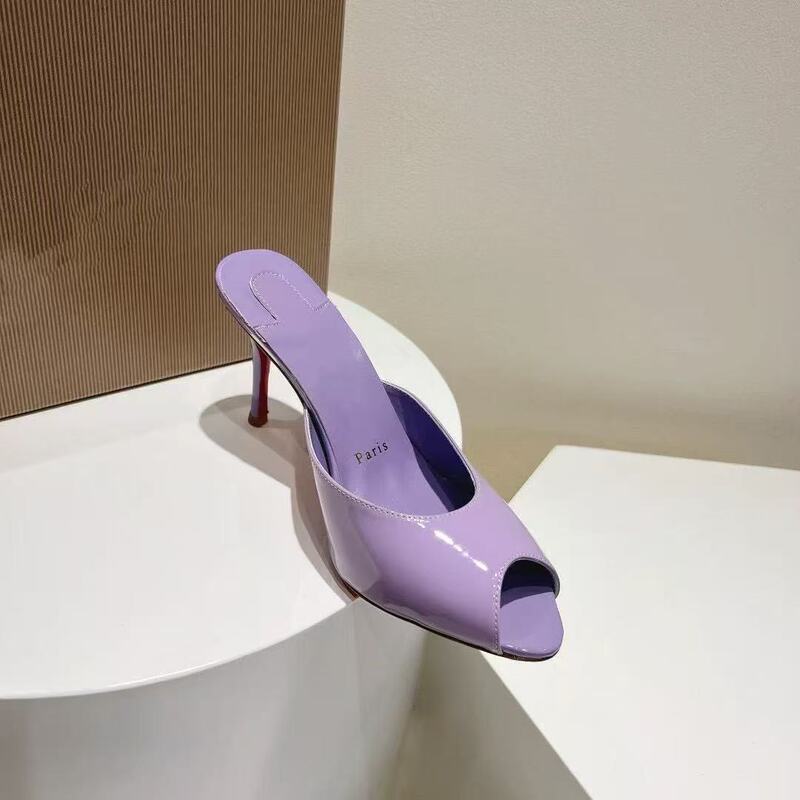 12cm Nude-Colored Red-Soled Stiletto High Heels, New Summer Style, Large Size Women's Shoes, Sexy and Elegant Runway Shoes