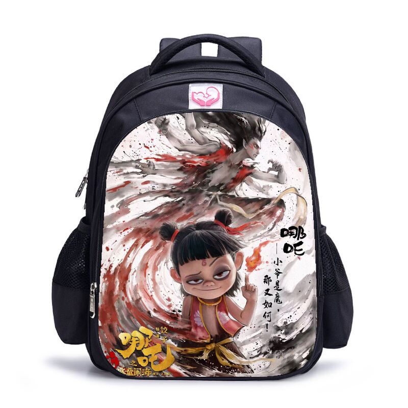 2025新商品のどこの魔童が海の小学生のかばんの男の子の1234学年の幼稚園のマイナスのランドセルを騒がせますか?|undefined