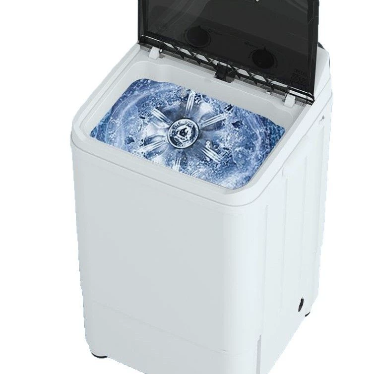 New small semi-automatic dormitory mini pulsator washing and drying integrated washing machine children's dormitory rental room large capacity