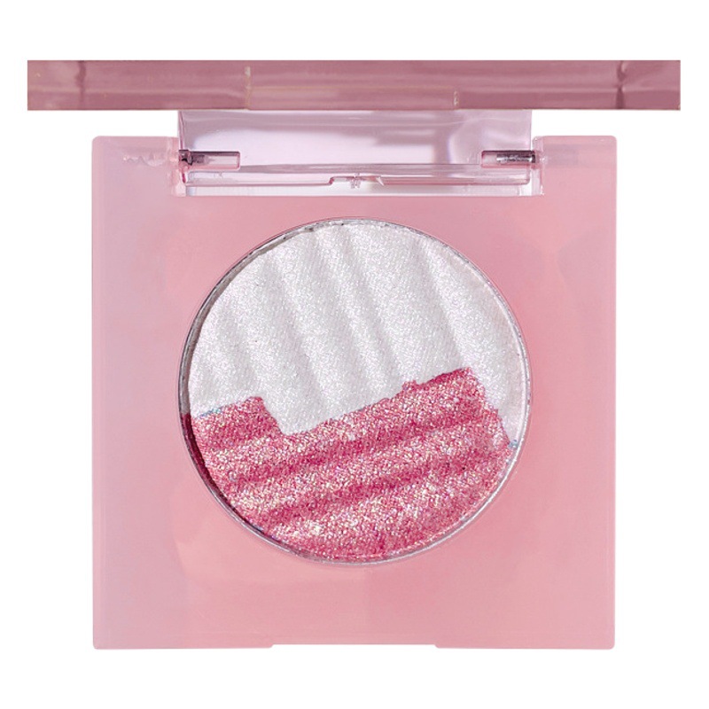 Kakashow Aurora color mágico de dos colores de alto brillo Rosa camaleón reparación flash nacarado resalte placa integrada principiante