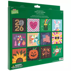 跨境创意2026新Wall Calendar Diamond Painting Kit