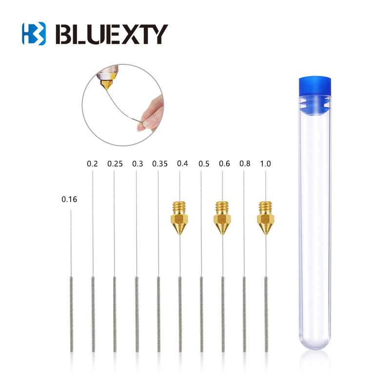 3d打印机配件  打印头喷头喷嘴通针疏通清洁针清理工具不锈钢针
