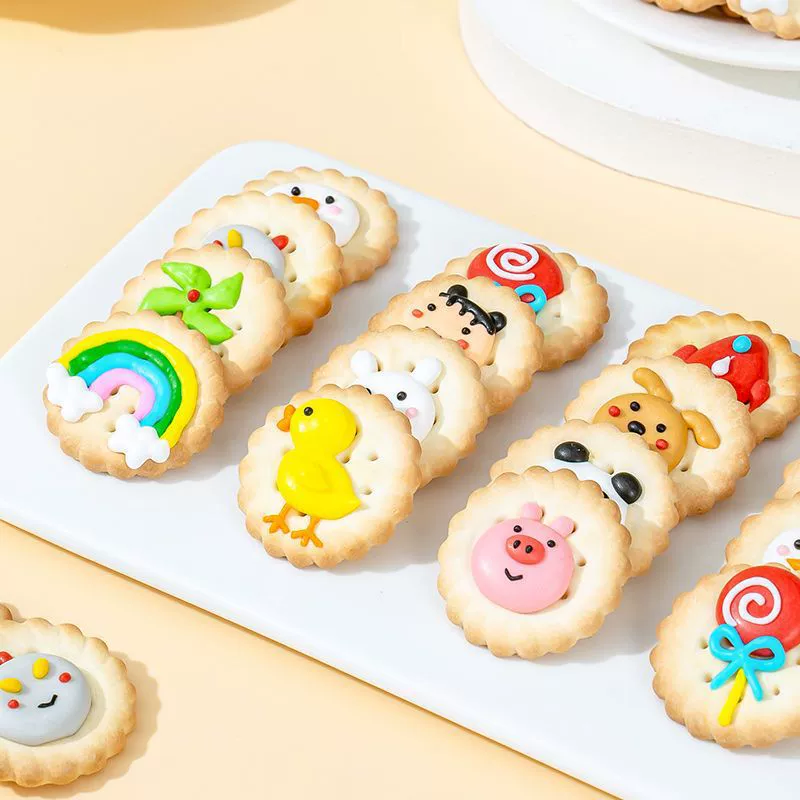 Милое детское печенье в рамке на день рождения отдельная упаковка 61 детский день закуски