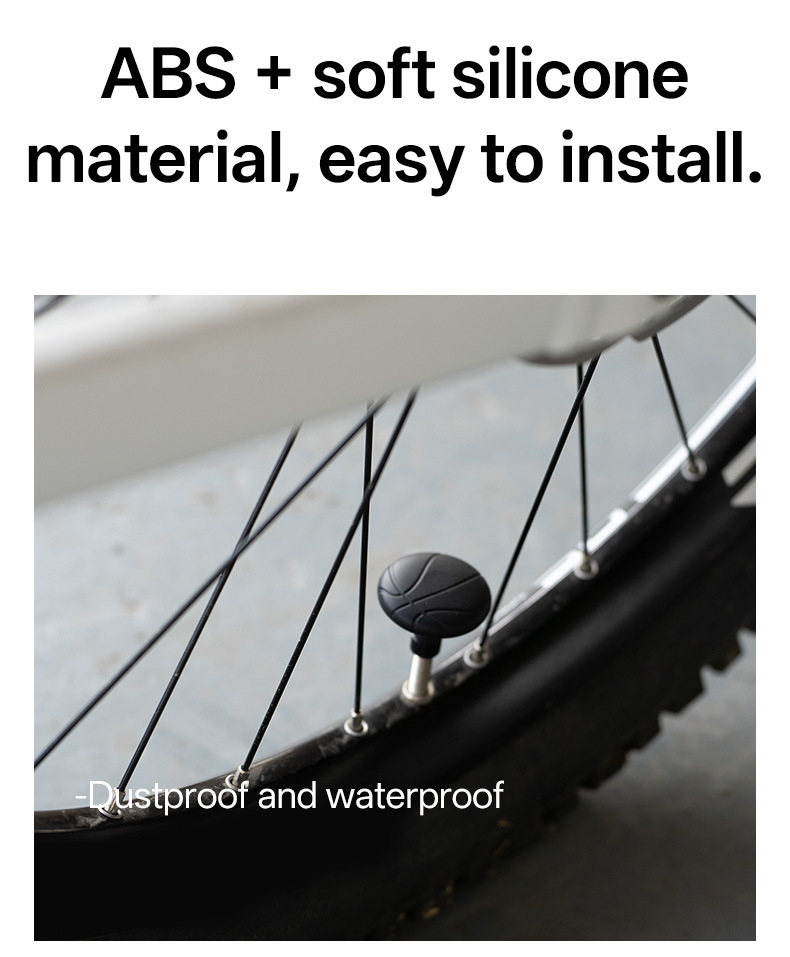 Bicycle Device Air Nozzle Cover Suitable for Airtag Electric Vehicles