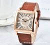 Trend square retro square watch, belt, quartz watches