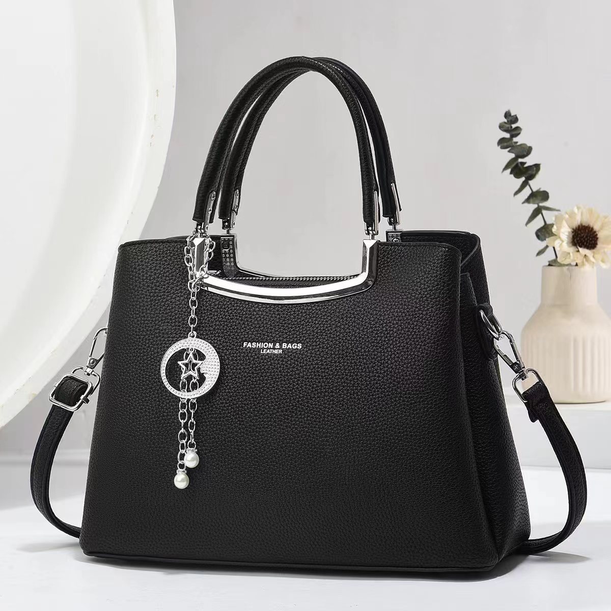 Bolso de hombro universal fabricante de alta calidad sensación de gran capacidad bolso de moda de madres de mediana edad bolso atmósfera