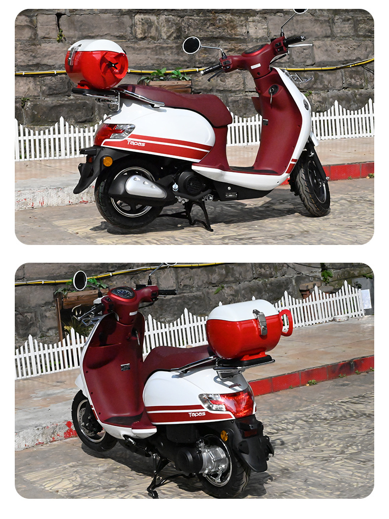Suitable for Stone ape Victoria Honda 125 net red gas tank tail box electric motorcycle trunk