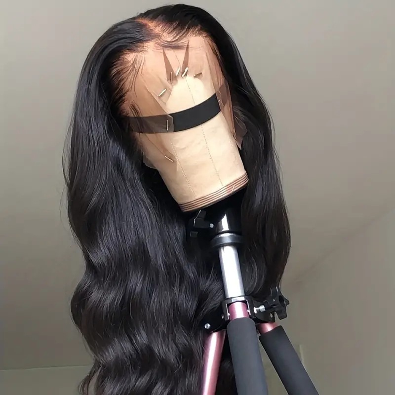 Synthetic Lace Front Body Wave Wig For Natural Hairstyle_voghion.com