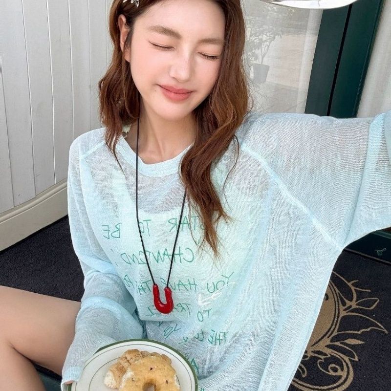 Thin cute summer T-shirt