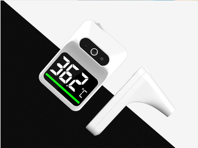 Инфракрасный термометр для мочи, настенный термометр для лба, фиксированный вертикальный автоматический индукционный прибор для измерения температуры тела