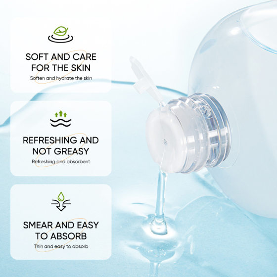English aloe Toner 500ml SADOER moisturizing large capacity makeup water cross-border foreign trade Wholesale