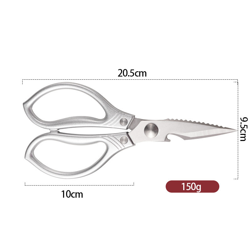 알루미늄 손잡이 주방 가위(치아 포함) "대량"