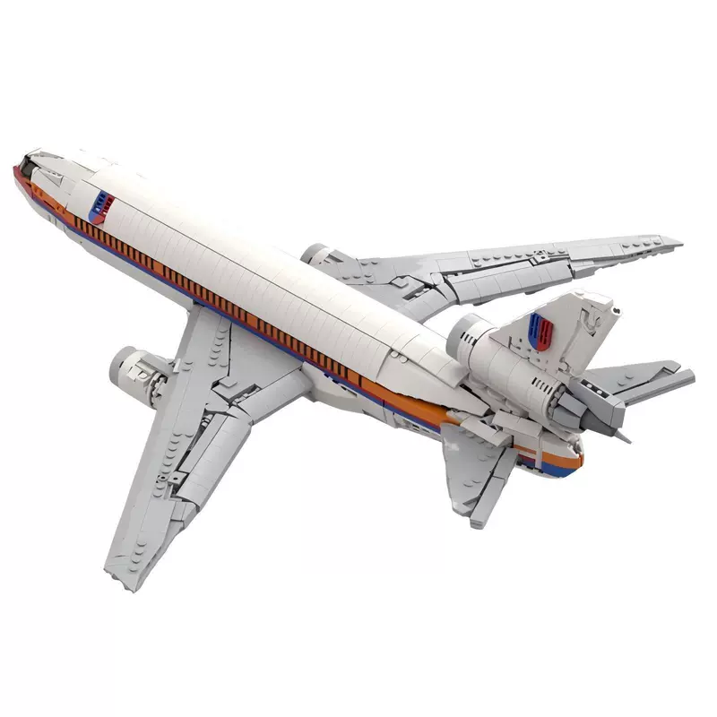 Модель самолёта DC-10 United Airlines совместим с LEGO конструктор