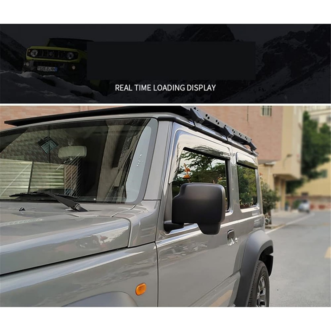Suitable for 2018+ Suzuki Jimny Jb64 Jb74 Exterior Modification Wide-Angle Auxiliary Mirror Rearview Mirror Blind Spot Mirror