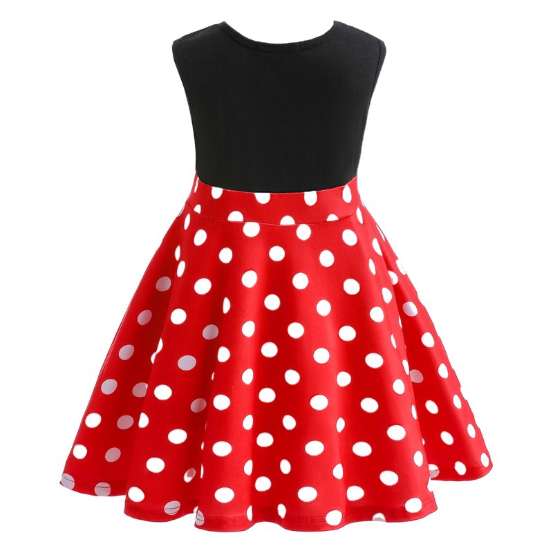 2023 ropa infantil de comercio exterior para niños Minnie Mickey vestido niña princesa vestido traje de rendimiento