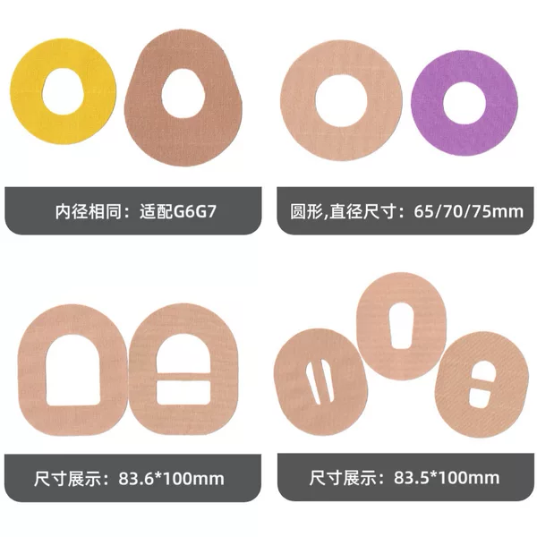Dynamic Blood Glucose Monitor Cgm Fixed Reinforcement Protection Abbott Dexcom Silicone-Based Protection Dynamic