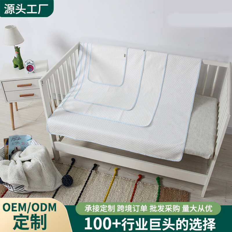 Directo de fábrica de fibra de bambú almohadilla del pañal colchón impermeable cubierta protectora almohadilla de enfermería almohadilla del pañal cómodo transpirable lavable a máquina