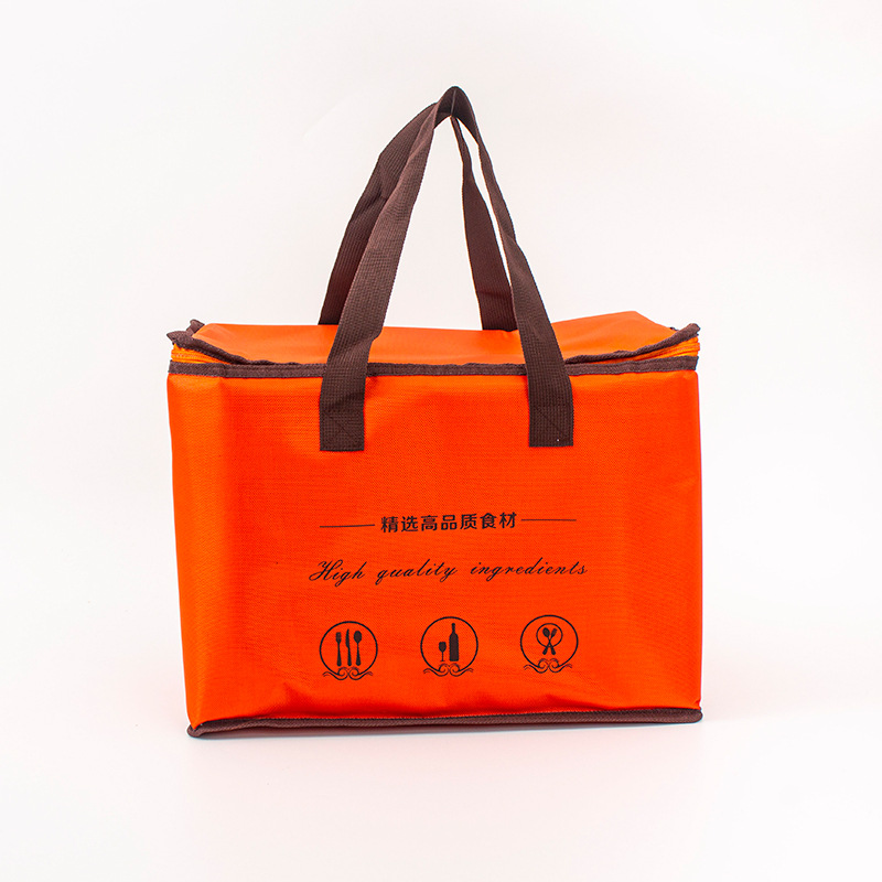 600D牛津布袋手提铝箔外卖生鲜冰包印LOGO保温袋收纳保鲜配送