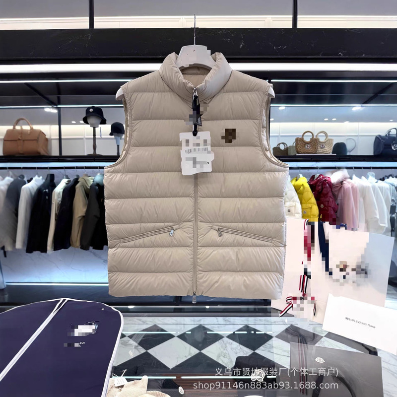Mengkou down vest Lechtal 2026 lightweight unisex 90% white goose down vest Mengkou down vest Lechtal 2026 lightweight unisex 90% white goose down vest