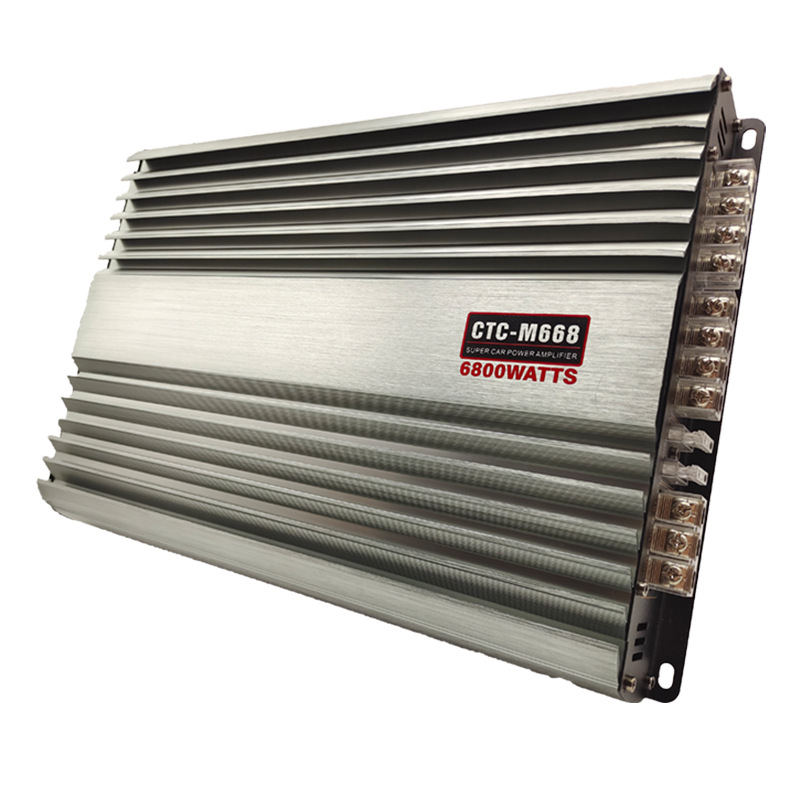 Factory Direct Four-channel 4 * 100W Car Audio Modified PoWer Amplifier M668 High-poWer Four-Way Car