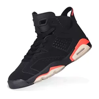Оптовая продажа кроссовок AJ6 Paris Bunny Pocket Grimace черно-зеленых и Joe 6 высоких спортивных баскетбольных кроссовок от фабрики обуви Путянь