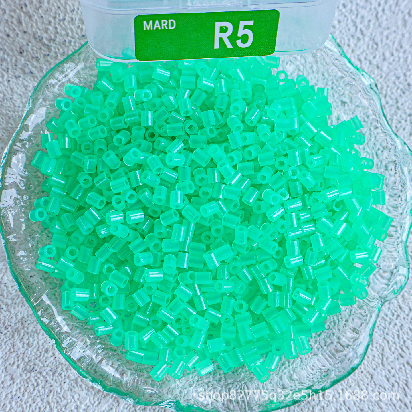 Recarga de Cuentas de Fusión DIY 250g de Plástico PE