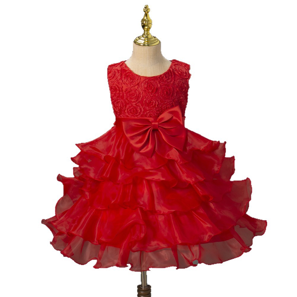 (Wholesale), dress, small princess costume with bow, piano performance costume 5