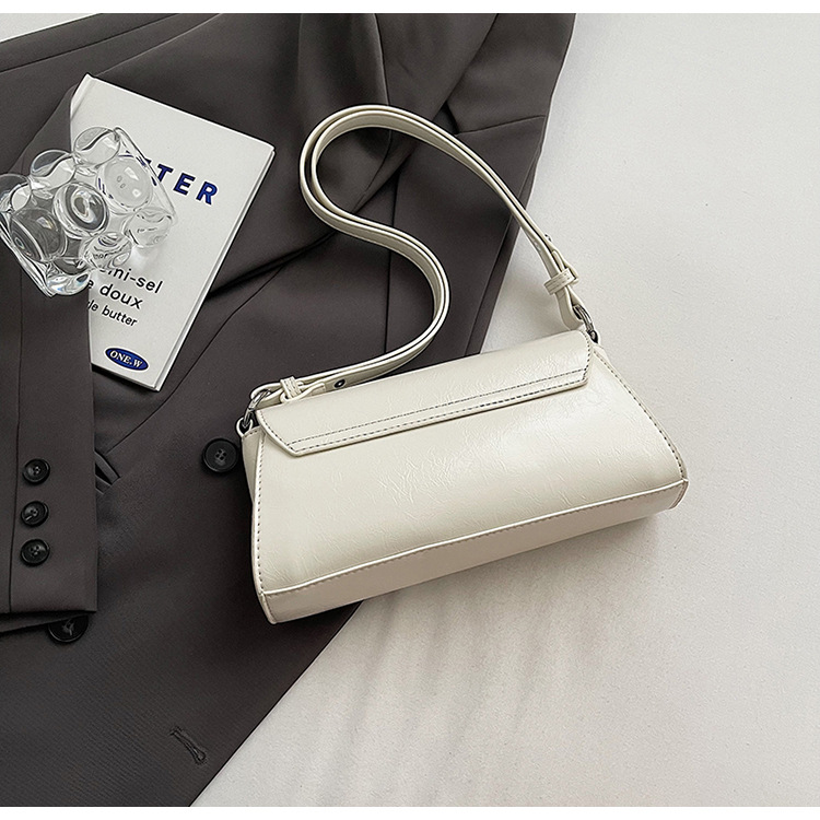 Die beliebte kleine quadratische High-End-Mode-Sticktasche aus Ölwachsleder dieses Jahres, einfache Umhängetasche mit einer Schulter_voghion.com