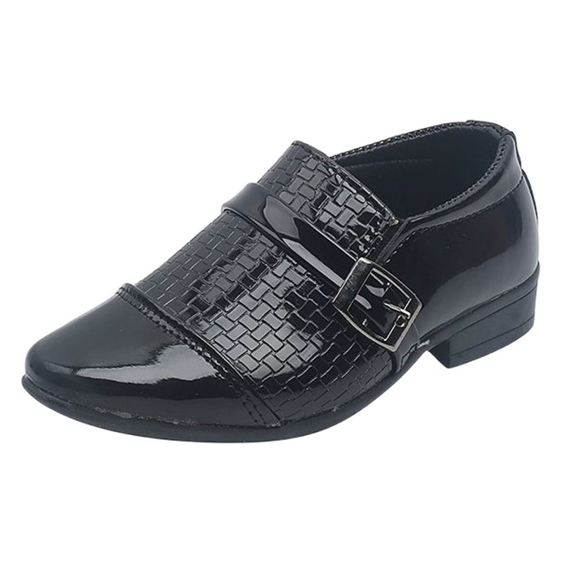 Детская кожаная обувь 2023 Весна и осень Новые Мальчики Учащиеся начальной и средней школы Кожаная обувь для цветочных мальчиков кожаная обувь