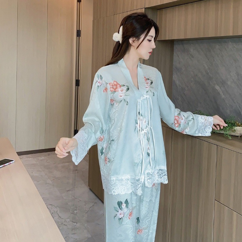 B0605 700K ĐỒ NGỦ NỮ LINTDC DÀI TAY THỜI TRANG NỮ ĐỒ NGỦ HOẶC MẶC NHÀ G02 SẢN PHẨM MỚI
