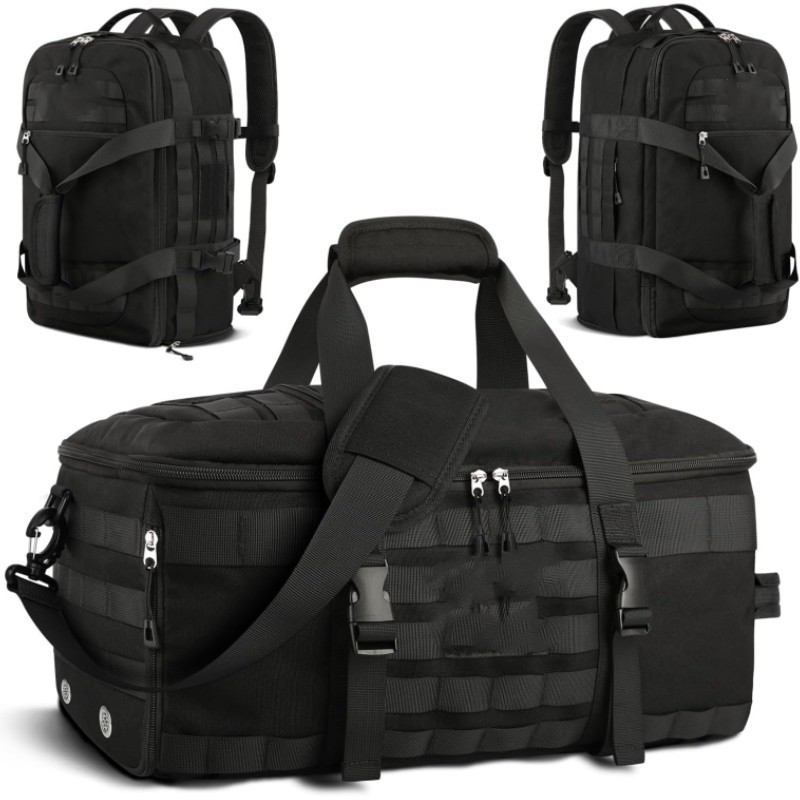 Amazon multifuncional nueva bolsa de fitness para hombres y mujeres, bolsa de viaje táctica con zapato compartimiento de viaje de fin de semana durante la noche
