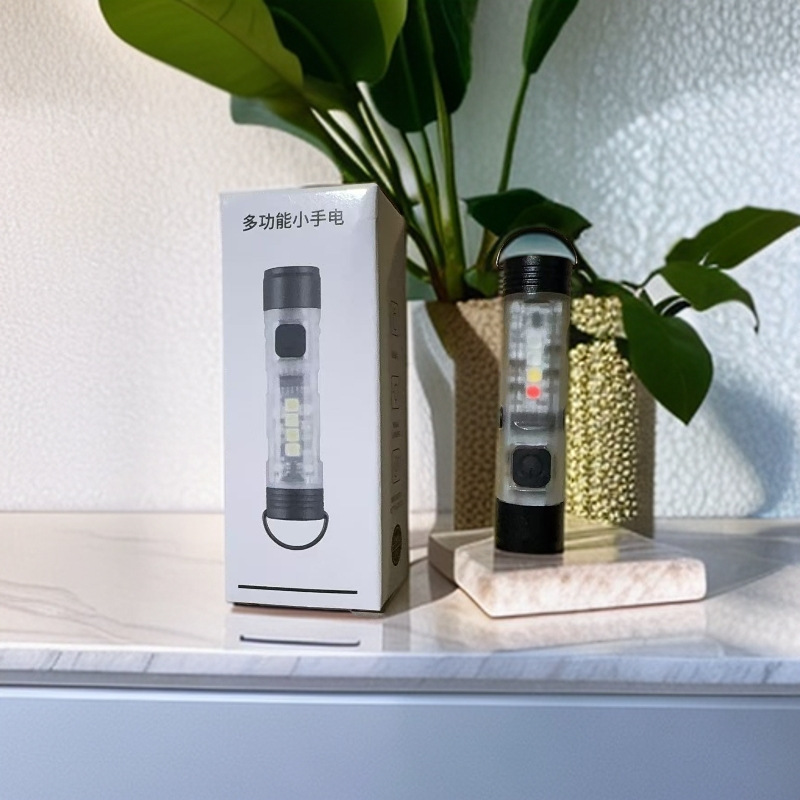 Original m02 [2nd generation] white [uv purple light for checking money and vegetables + red and blue warning lights]