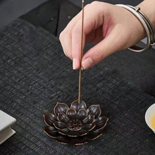 G 19499 Alloy multi-hole lotus incense holder 合金多孔莲花线