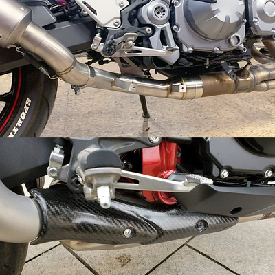 Motorcycle exhaust pipe Middle Section of the Drum, Stainless