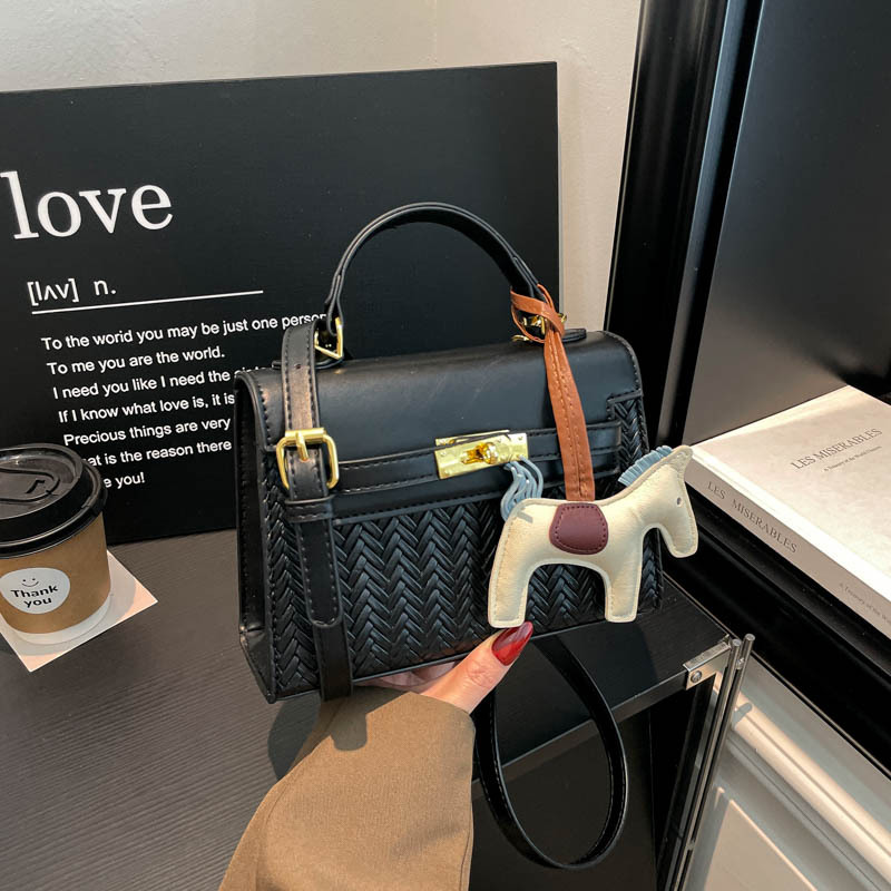 Sentido diario retro bolsos portátiles Kylie bolsos de moda transfronterizos nuevos empalmes de color contraste bolsos de hombro