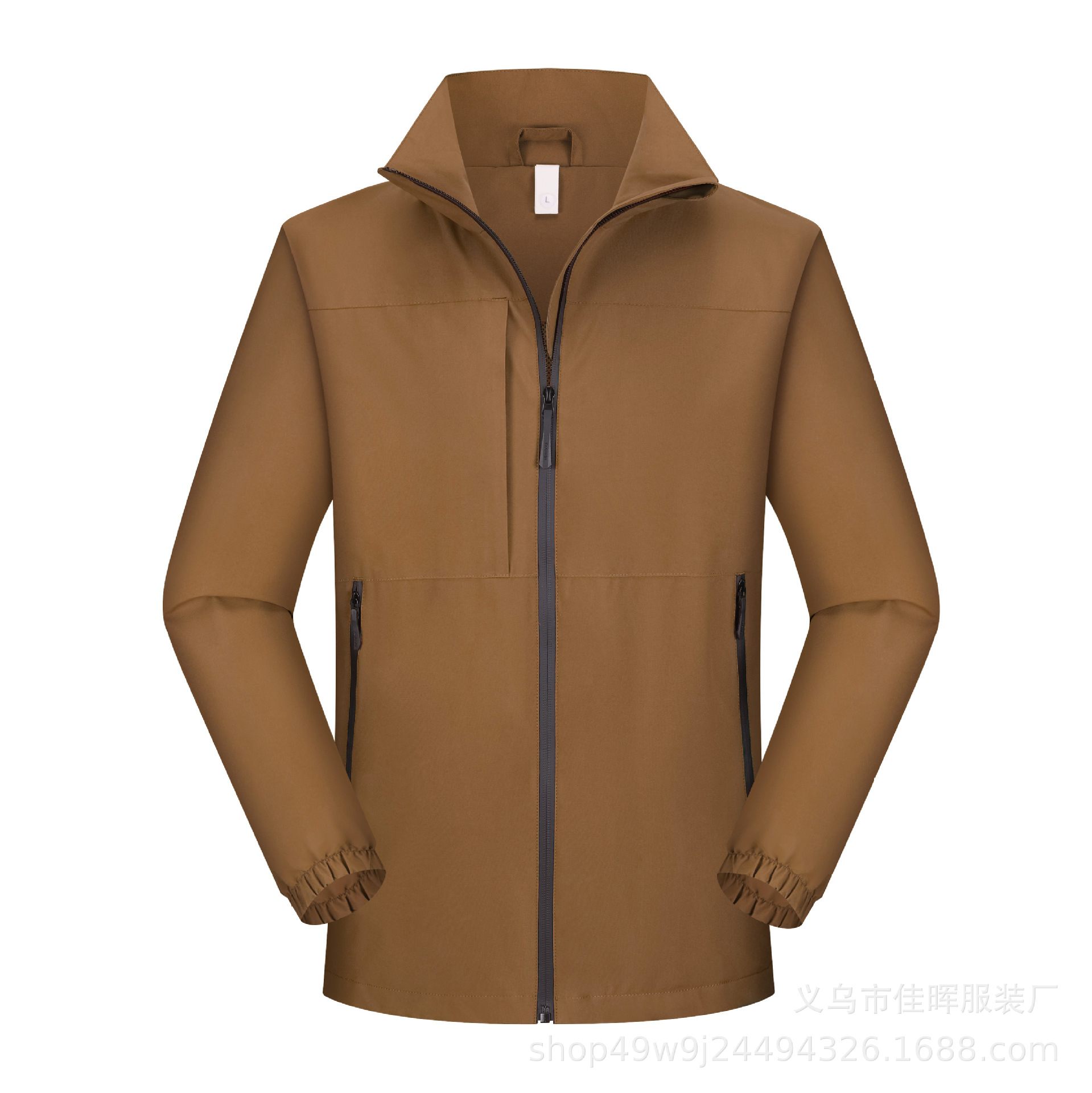 2024 nueva pareja transfronteriza moda juvenil vestir de asalto casual de negocios de cuello delgado chaqueta logotipo fijo