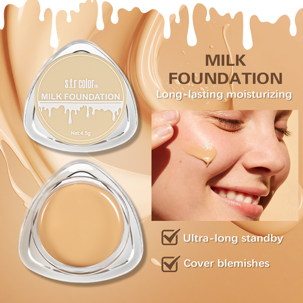 s.f.r color transfronterizo exclusivo para concelector natural hidratante ligero impermeable antiperspirante maquillaje base de crema de control de aceite