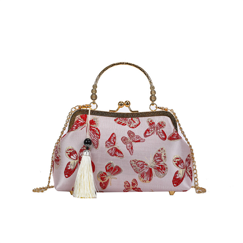 Borsa a tracolla da sera stile cinese pochette per donna_voghion.com