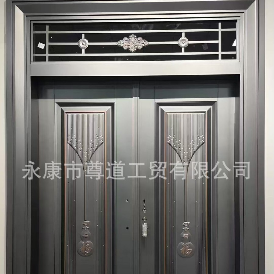 批发湖北大冶锌合金大门丹江口农村入户大门洪湖自建房大门