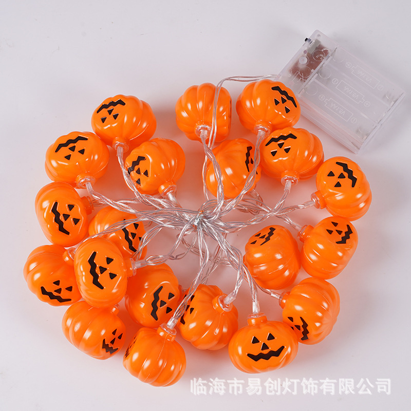 新しいと古い LED カボチャライトストリングハロウィンパーティーレイアウトホリデーデコレーションバッテリーボックスゴーストフェスティバルナイトライトオーナメント|undefined