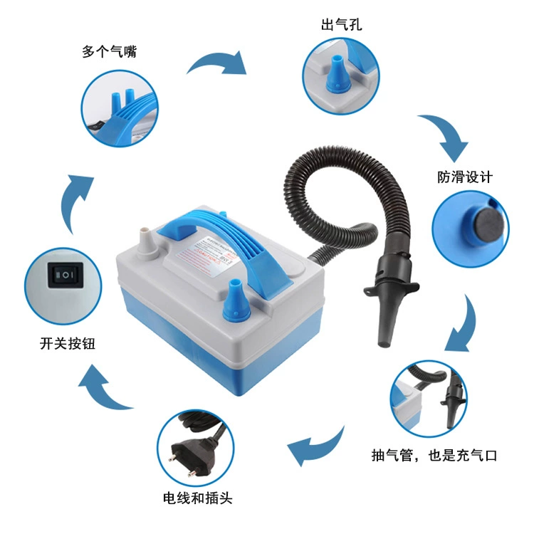 Universal electric air pump, balloon, inflatable automatic swimming ring