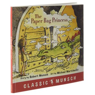 Grandpa Meng Shi story-telling Paper Bag Princess English original version The Paper Bag Princess adventure