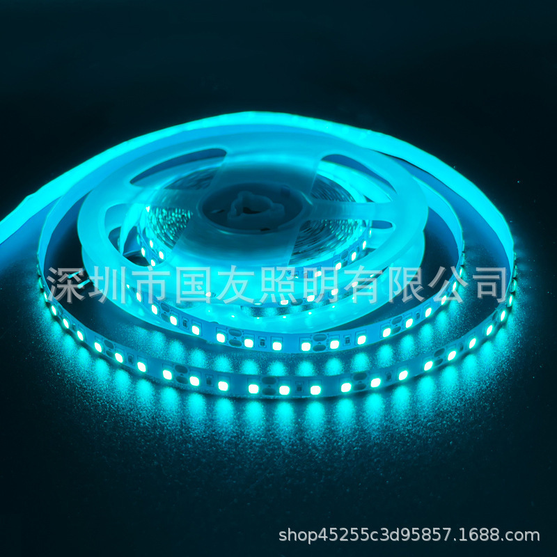 2835低電圧ランプストリップ自己接着性ledストリップ12v 2色ランプストリップ卸売24vリニアライト120ランプキャビネットライト|undefined