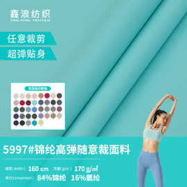 现货锦纶四面弹高弹力布料面料布 170g随意裁内衣品牌高端面料