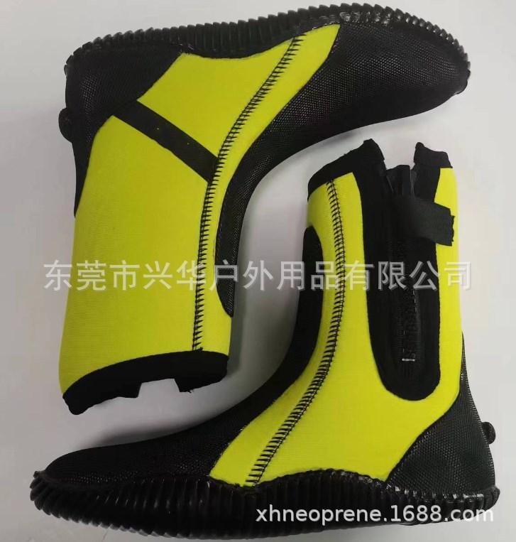 Factory Direct Sales Super Elastic Diving Shoes Vulcanized Shoes Plus Vulcanized Shoes Wear-Resistant River Tracing Shoes Diving Shoes Plus Vulcanized Shoes Felt Bottom Nails