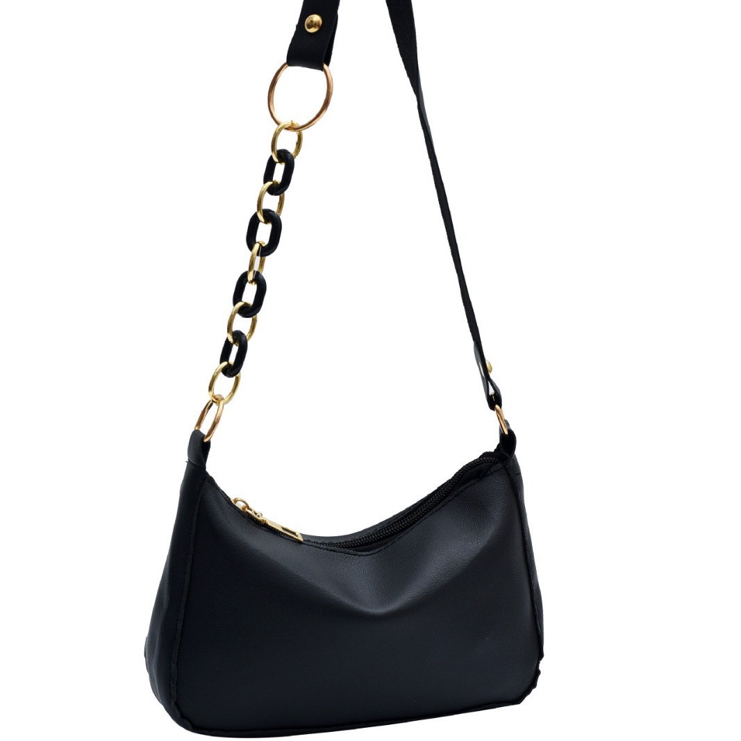 French Style Women's Chain Shoulder Bag Elegant Small Handbag_voghion.com